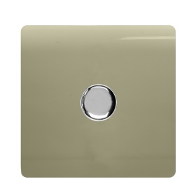ART-LDMGO  1 Gang 1 Way LED Dimmer Switch Champagne Gold